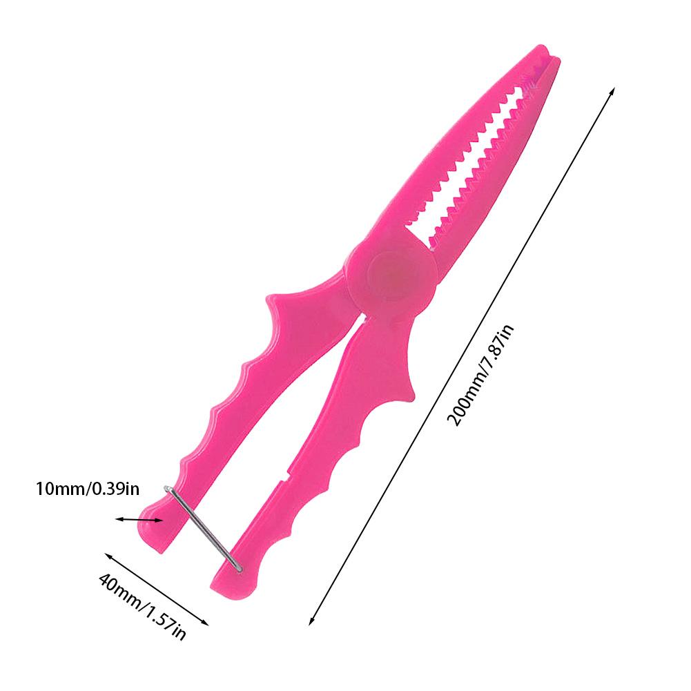 Fishing Lip Grip Ergonomic Handle Fish Lip Holder Gripper Lightweight Portable Fishing Pliers Lockable Fishing Accessories
