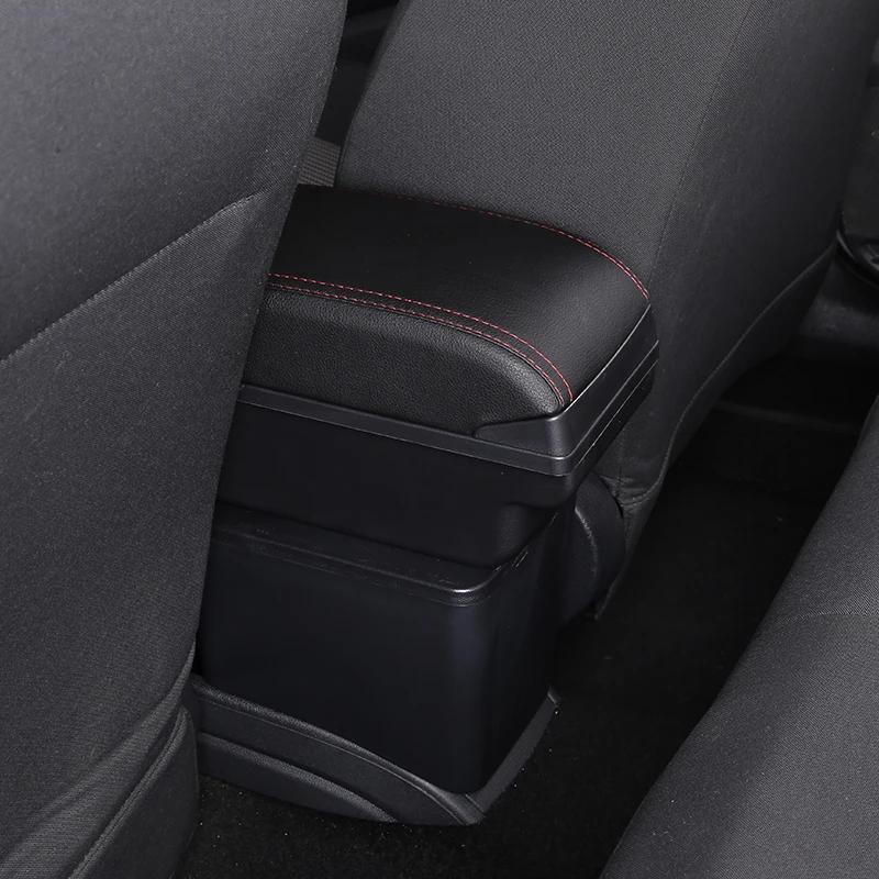 For SEAT Ibiza 6j Ibiza 6L Armrest Box Car Center Console Armrest Modified Multi-function Storage USB Interior Accessories