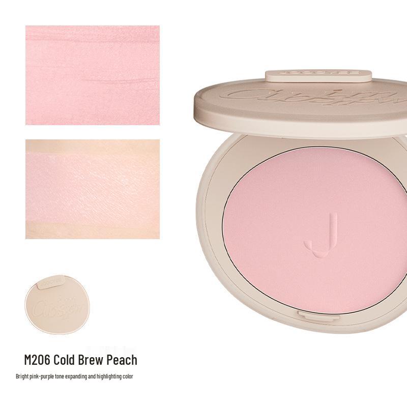 Aurora Series Joocyee Yeast Amber Blush: Natural Highlight & Contour Rouge