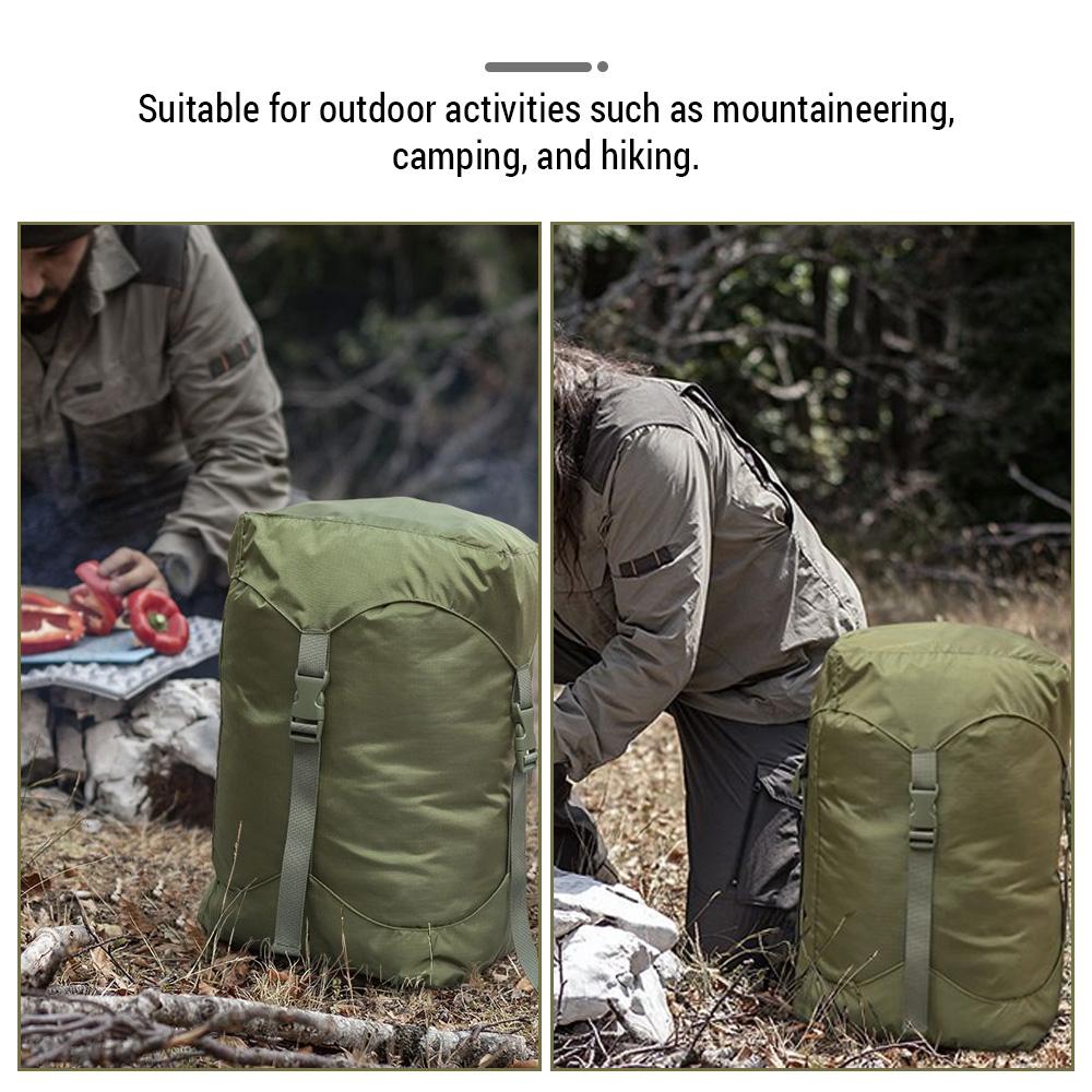 Sleeping Bag Storage Sack Weight Bags Heavy-duty Tactical Style Compression Bag for Outdoor