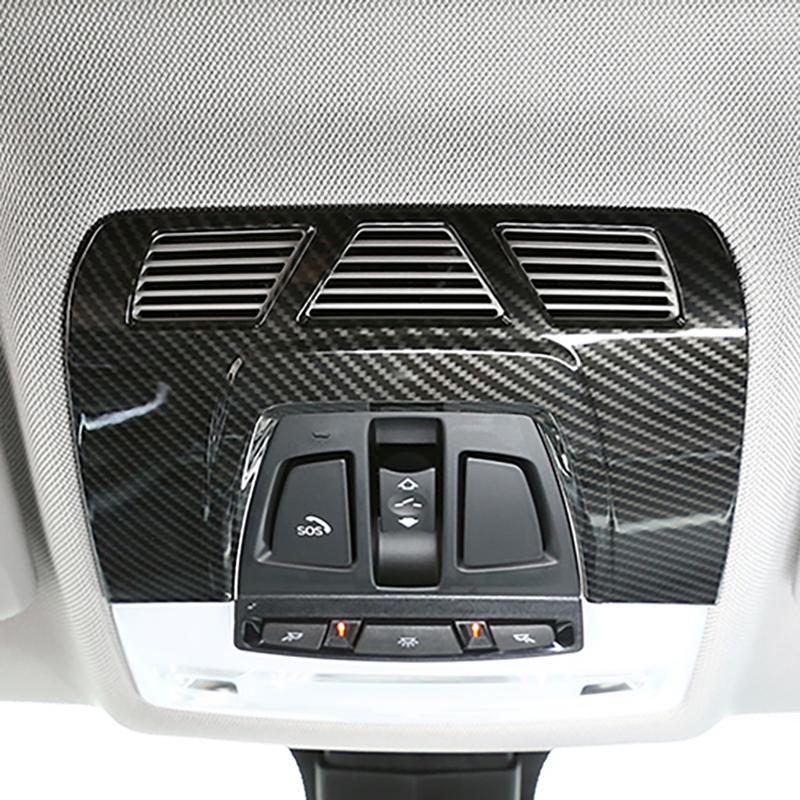 Car Front Reading Light Lamp Panel Cover Sticker Decoration For BMW F30 F34 F46 X1 F48 X5 F15 X6 F16 Auto Interior