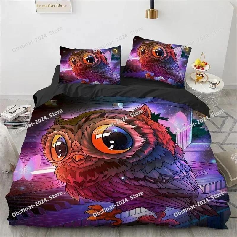 3D Animal Duvet Cover Microfiber Wolf Fox Elk Bedding Set Wild Animals Comforter Cover King Queen For Teen Adults Bedroom Decor