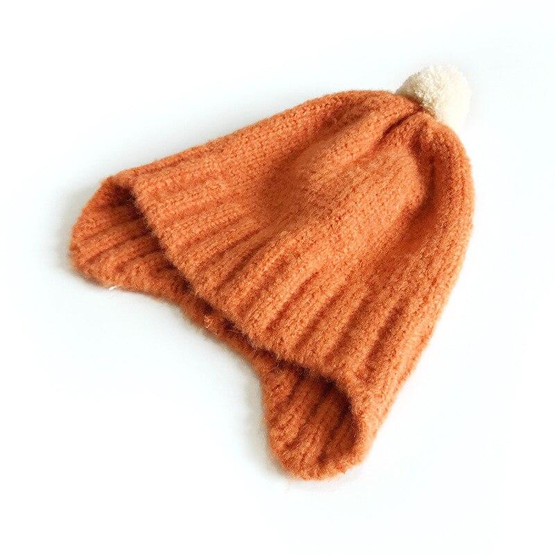 Pom Knit Baby Beanie Kids Cap 