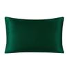 One Side 100% Mulberry Silk Pillowcase with Hidden Zipper Solid Color Pillow Case for Sleep and Skin Care