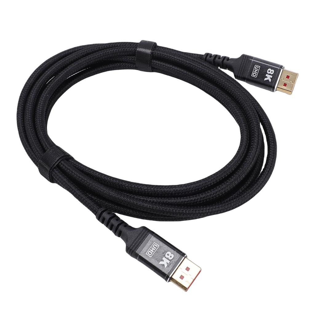 8K@60Hz Display Port To Display Port Cable 3metres Video Cable for Gaming Streaming Monitor PC Graphics Card Display