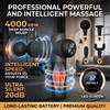 Smart LCD Touch Screen Massage Gun Electric Muscle Relaxer. 99 Gears Powerful Deep Tissue Massager with 8 Heads Type-C Rechargeable.