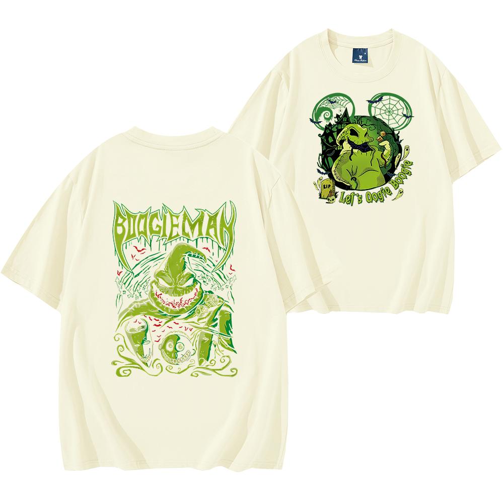 Boogie Man Shirt Halloween Boogie T-Shirt Nightmare Before Christmas Tops Oogie Boogie Shirt Family Halloween Party 2025 Tee