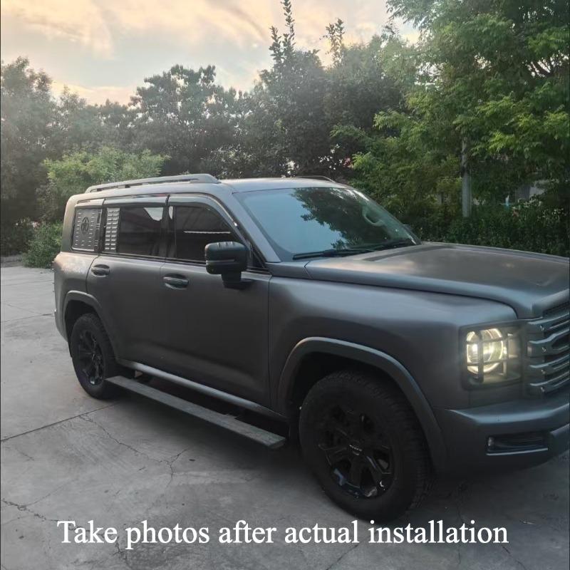 For GMW Haval H9 2024 2025 Rearview Mirror Protective Cover Reverse Mirror Blackening Protective Mirror Cover Modify Accessories