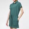 Puma Ss21 Zipper  Women Jumpsuit Green 532849-45
