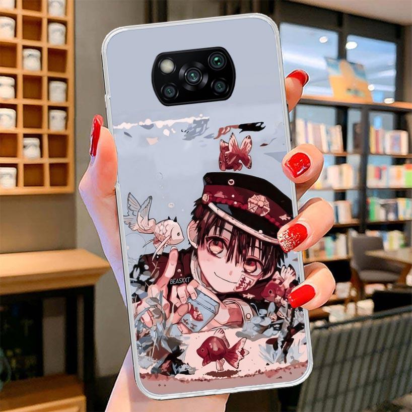 Étui de téléphone Hanté Hanako Kun Anime pour Xiaomi Poco F7 Ultra X7 X6 X5 Pro M7 Redmi 15C 15 13C 13 12C 12 10C 10 9A 9C