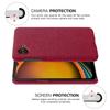 For Samsung Galaxy XCover7 Pro Phone Case Cloth Texture Anti-Scratch Protective PC Back Cover