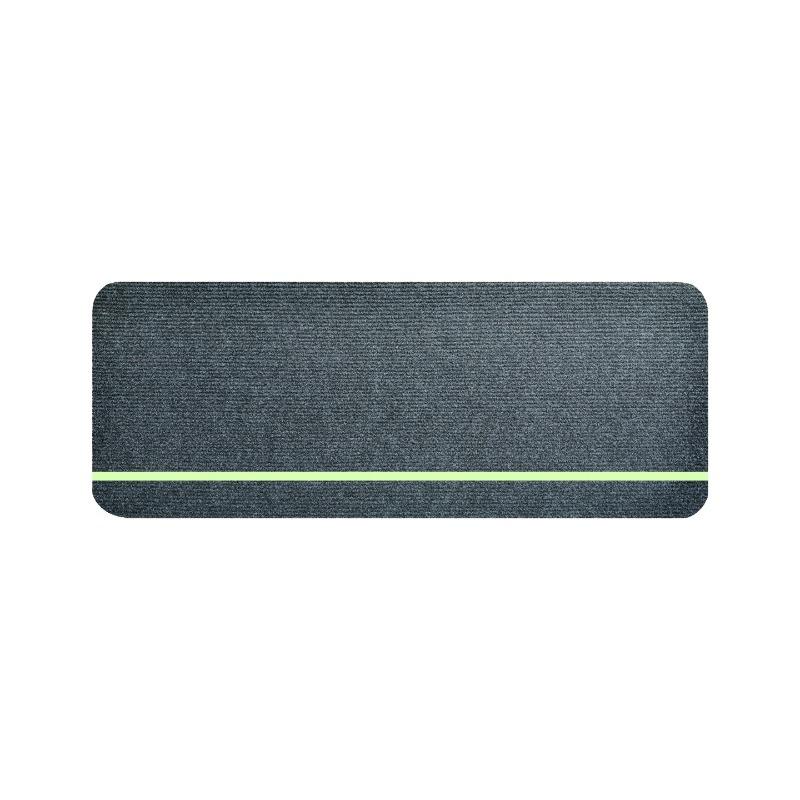 Luminous Anti-skid Stair Mat Solid Wood Staircase Foot Mats Step Mute Pad Luminous Guidance for Home Step Rugs Cutting Freely Effective Water Absorpt