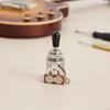 ThreePosition Guitar Toggle Switch Screw Terminals, Threaded Mounting Section, Electric