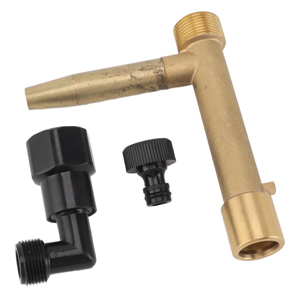 G1 Brass Garden Quick Connect Valve Wrench,   Water   Valve Wrench with Rust Resistance, Easy to Connect Design