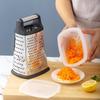 ZISIZ Stainless Steel Vertical 4-Sided Vegetable Grater
