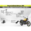 Royal Enfield Meteor 350 "Air Fly Engine Guard & Sump Guard Combo Pack 4 Pcs"