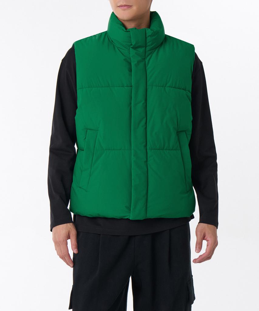 Musinsa Standard Daily Puffer Vest [Irish Green]
