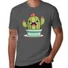 Cute Cactus Tshirt Outdoor Sports Short Sleeve Top Tshirt