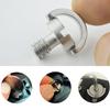 Șurub pentru cameră 1/4 pentru placa de eliberare rapidă Trepied adaptor cu inel în D pliabil de 1/4 inch