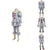 Stephen King's It Scary Clown Joker Pennywise Cosplay Costume Halloween Outfits Perfect Stitching And Exquisite Workmanship