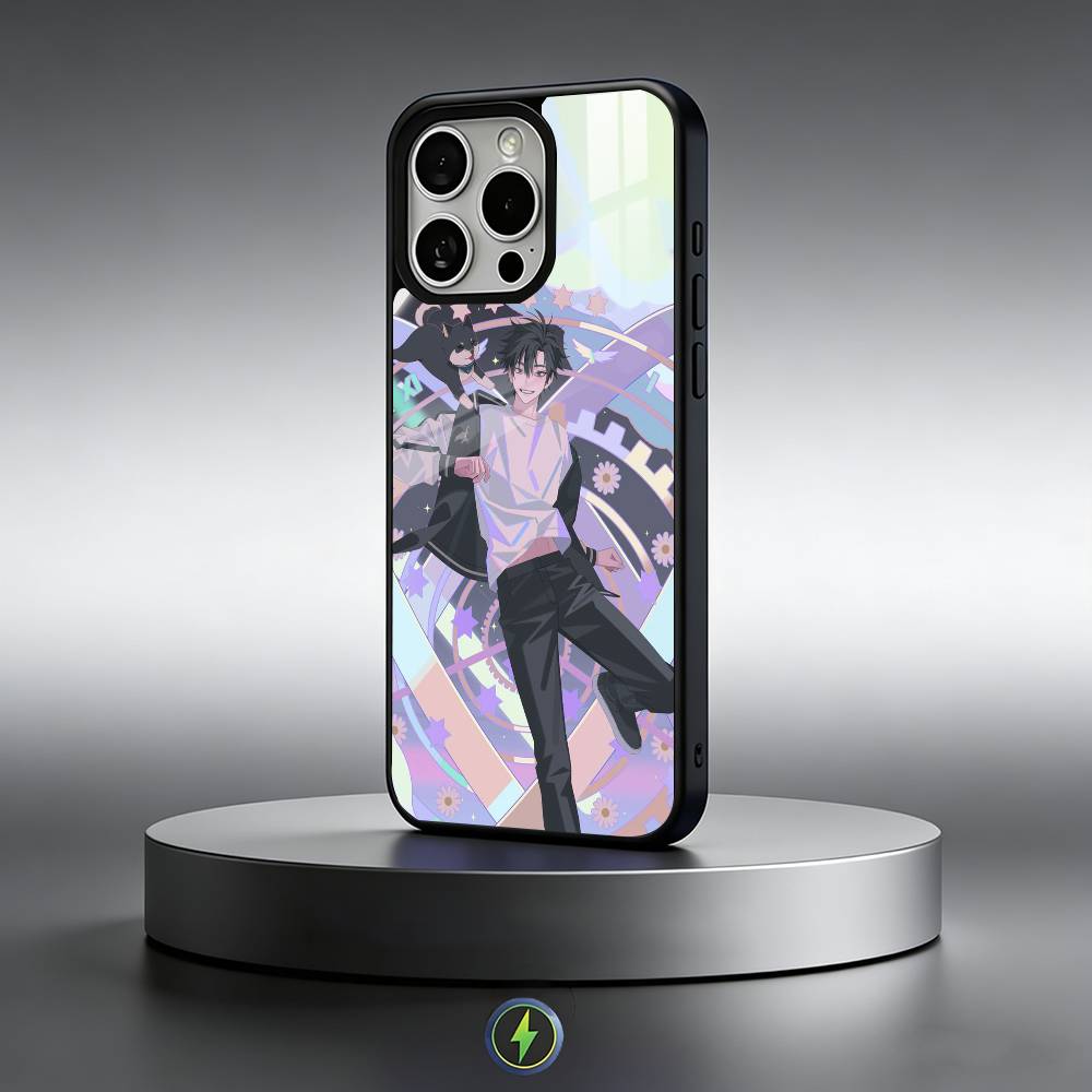 

L-Link Clicks wallpaper Phone Case For iPhone17,16,15,14,13,12,11 Plus,Pro Max Magnetic For Magsafe Wireless Charging iPhone11PROMAX