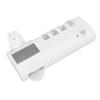 Toothbrush Holder 4 Slots Intelligent Cleaning Punch Free Wall Mounted Toothbrush Cleaner with