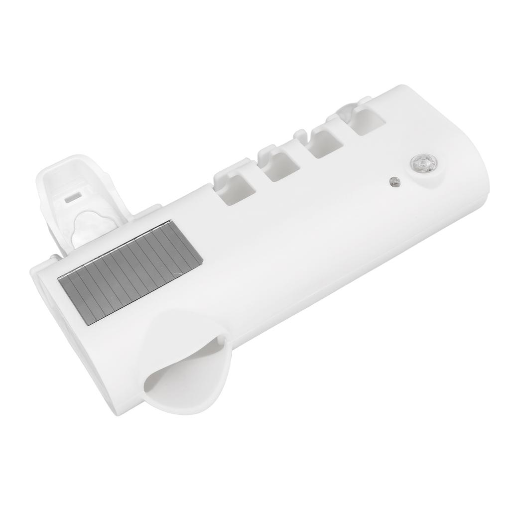 Toothbrush Holder 4 Slots Intelligent Cleaning Punch Free Wall Mounted Toothbrush Cleaner with
