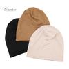 Ladies Hats Beanie Hat Double-layers Thin Stretchy Slouchy Baggy Keep Warm Solid Adults Color Spring Autumn Women Men Couple Skull Cap for Outdoor