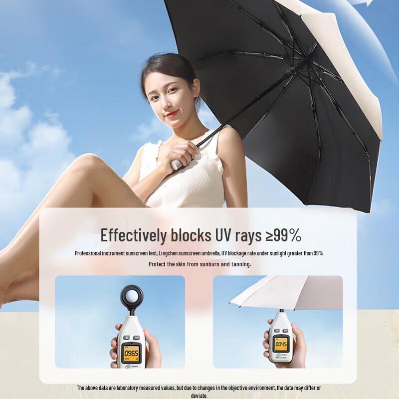 Lingchen Capsule Automatic Sun and Rain Umbrella