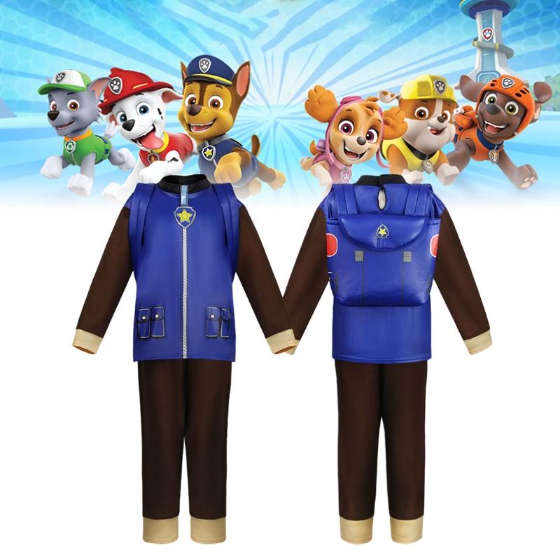 Hunde Paw Patrol Cosplay Kostüm für Kinder Perfekt für Partys und Rollenspiele
