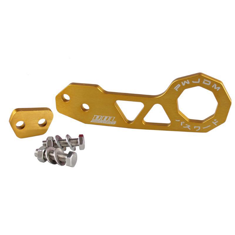 Modified JDM Racing Aluminum Alloy Car Rear Bumper with Towing Hook.