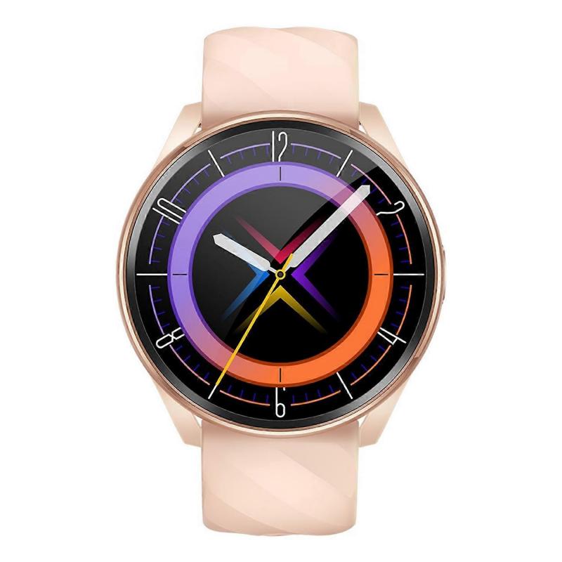 KT77 Bluetooth Call Smart Watch 1.46-inch Screen Heart Rate Sleep Monitoring Sports Watch - Gold