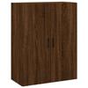 VidaXL Wall Cabinet Brown Oak 69.5x34x90 Cm 828443