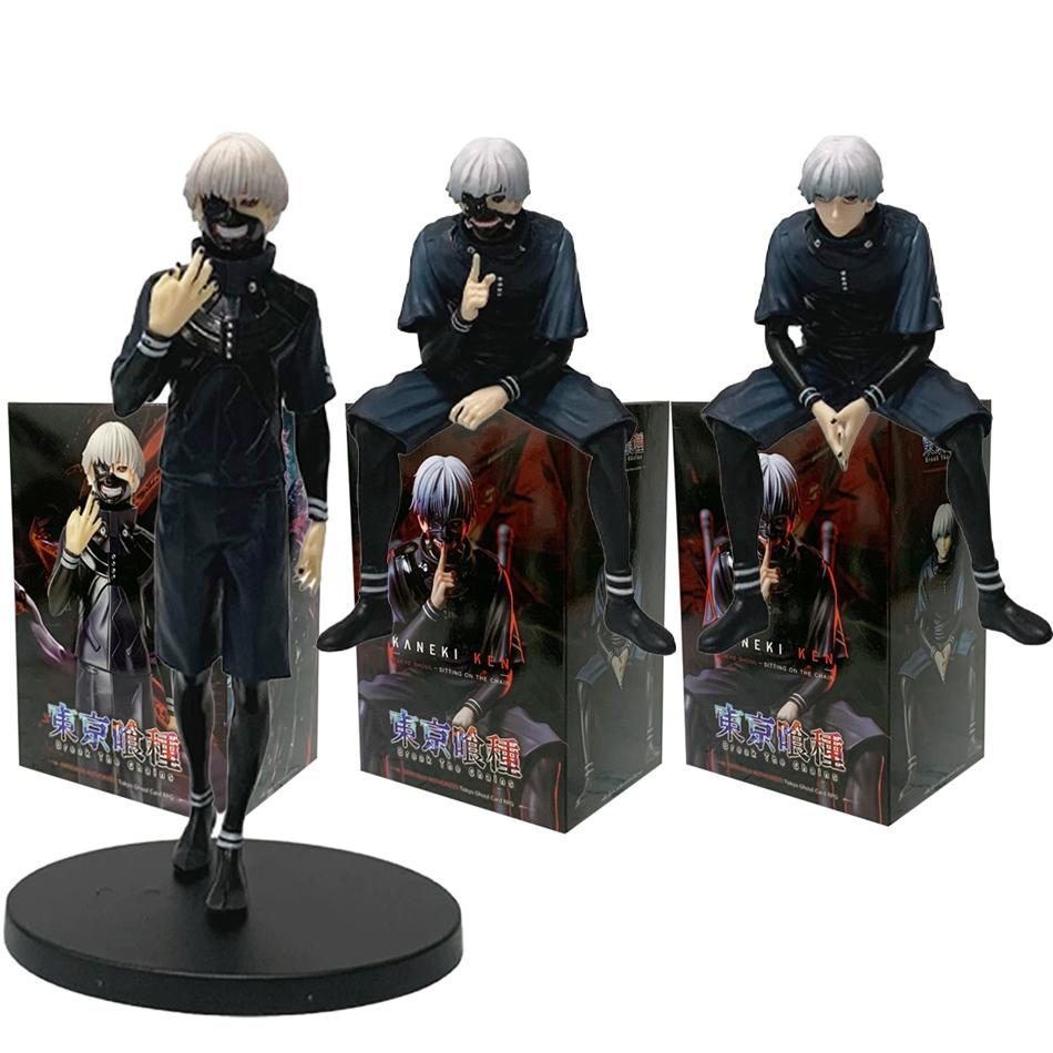 Hot Ken Kaneki Sitting Figure Tokyo Ghoul Statue Action Figure PVC Statue Collection Model Toys Gifts