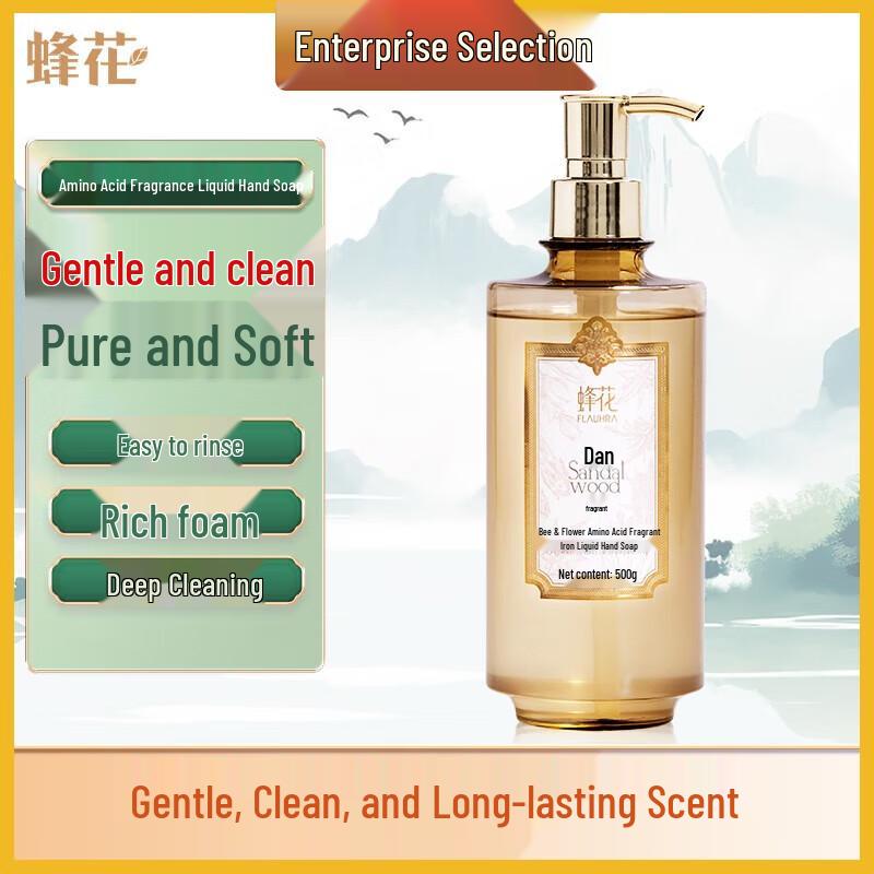 

Bee & Flower Sandalwood Liquid Soap 500g
