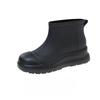 Trending 2025 Women's Short Waterproof Rubber Boots Adult Outdoor AntiSlip Thick Sole Fashionable Rain Shoes for Women