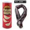 Funny Bouncing Snake Surprise Gift In Potato Chip Can