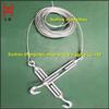 Galvanized Steel Wire Rope Slings with Basket Eye & Screw Pin Lock
