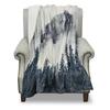 Rustic Indian Native Style Throw Blanket, Mexican Blanket, Primeval Forest Deer Animal Blankets Decor for Living Room Couch Bed