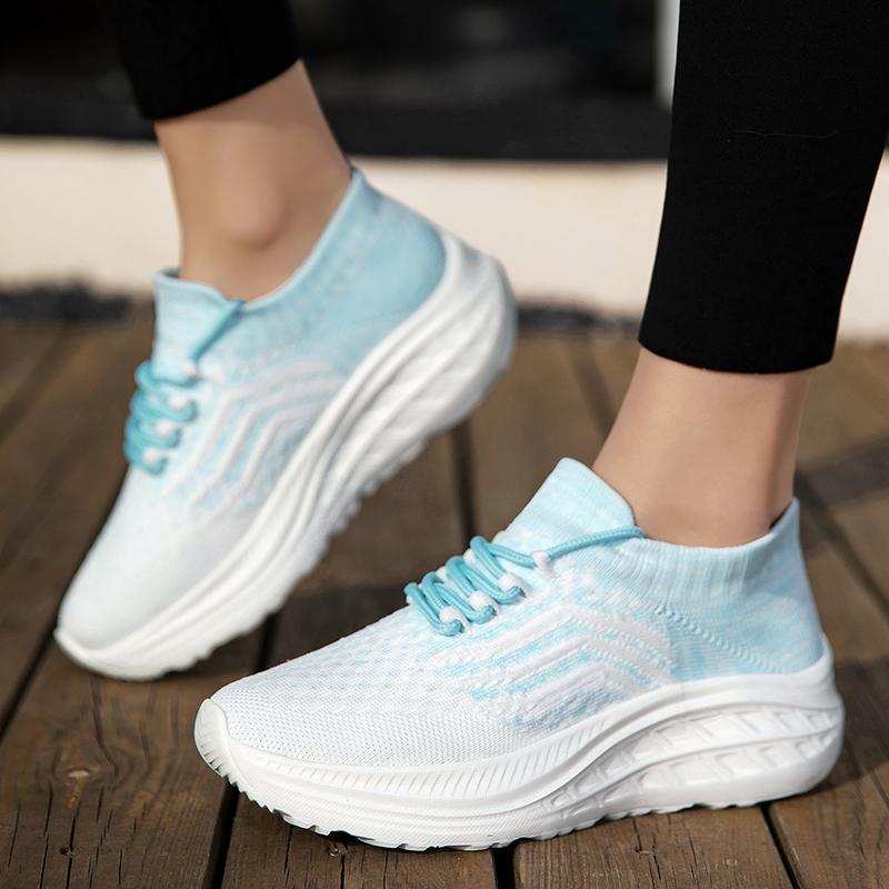 Fashion High Quality Color Men's Casual Sneakers Breathable Platform Women Trainers Sports Running Shoes Man Mesh Summer Sneakers Basket
