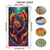 Abstract Color Fish Large Size Diamond Painting New Collection Sea Animals Diy Full Square Round Drill Rhinestone Embroidery Mosaic Cross Stitch Kits