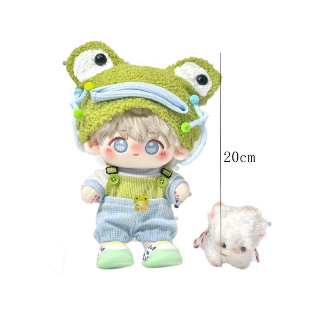 Head Cover 20cm Dolls Clothing Set DIY Dress Up Star Doll Clothes  20cm Cotton Doll