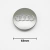 4PCS Car Wheel Center Caps 68mm Hubcap Auto Accessories For 4s A1 A2 A3 A4 A5 A6 A7 A8 TT RS3 RS7 S5 B8 C6 B9 S1 Q1 Q2 Q3 Logos4