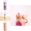 Cartoon Sanrio Insulated Thermos With Large Capacity Purple Cool Rice Color No)