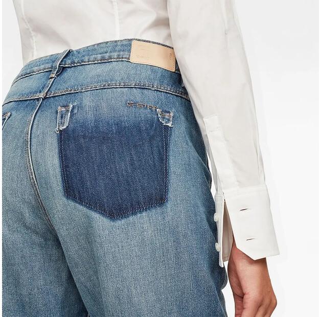 G-Star 3302 High Waist Boyfriend Tape Restored джинсы