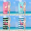 Ultra Fine Fiber Printed Quick Dry Beach Towel Non Sand Adhesive Absorbent Soft Microfiber Swimming Pool Ocean Travel