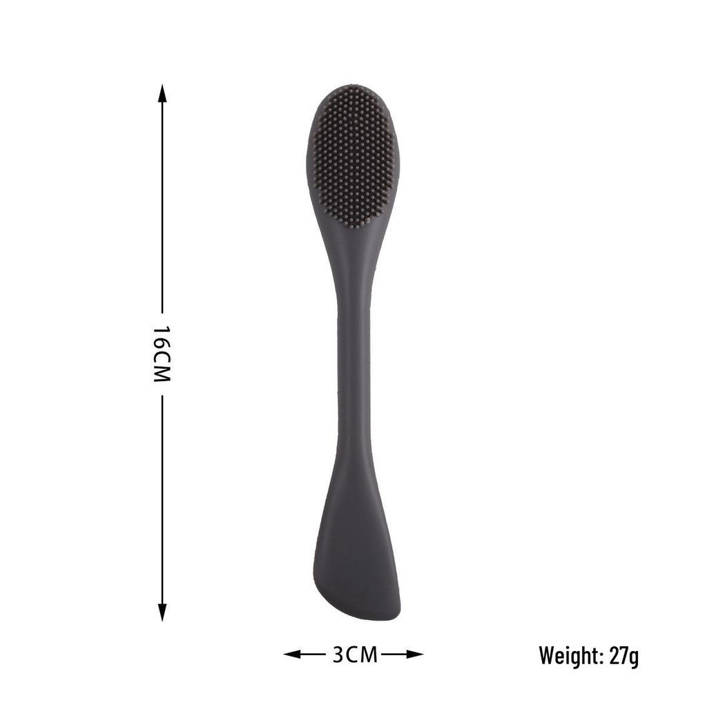 Portable Silicone Facial Cleansing & Makeup Remover Brush - Soft Blackhead Remover Tool