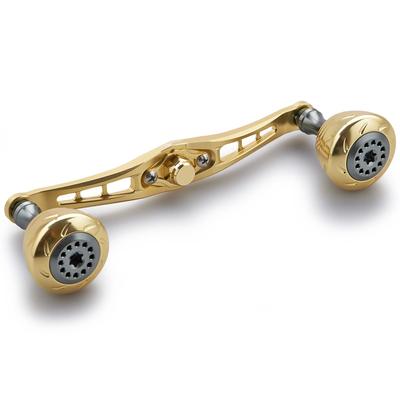 HEIGHTEN 120mm Bait Reel Handle for Shimano Daiwa Abu Garcia General Bait Reel Spider Series (120mm, Gold) (546)