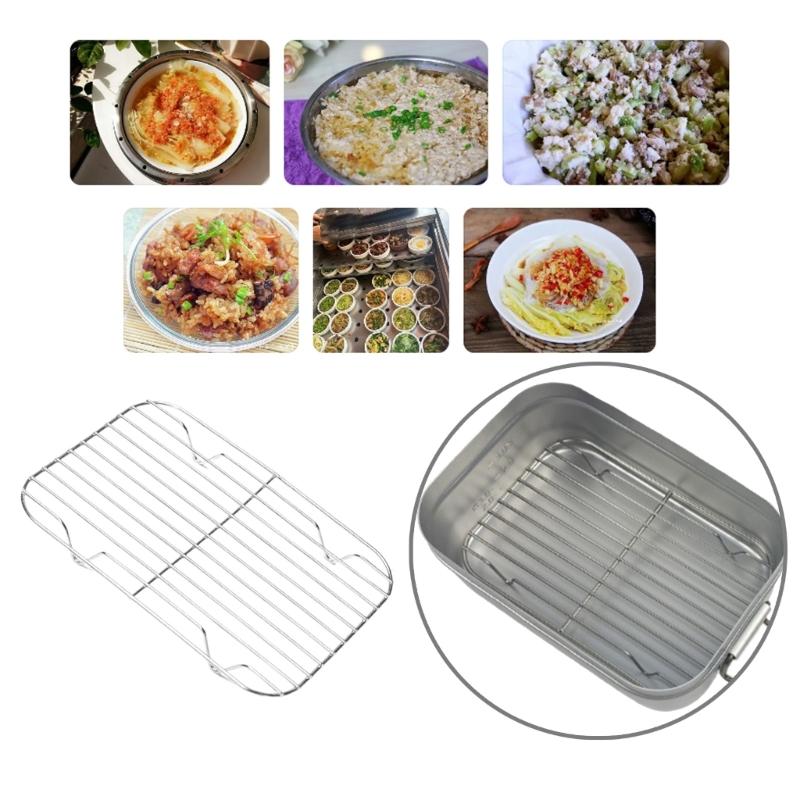 Wire Oven Rack for Cooling Baking Cooking Steaming Steel Cooling Rack
