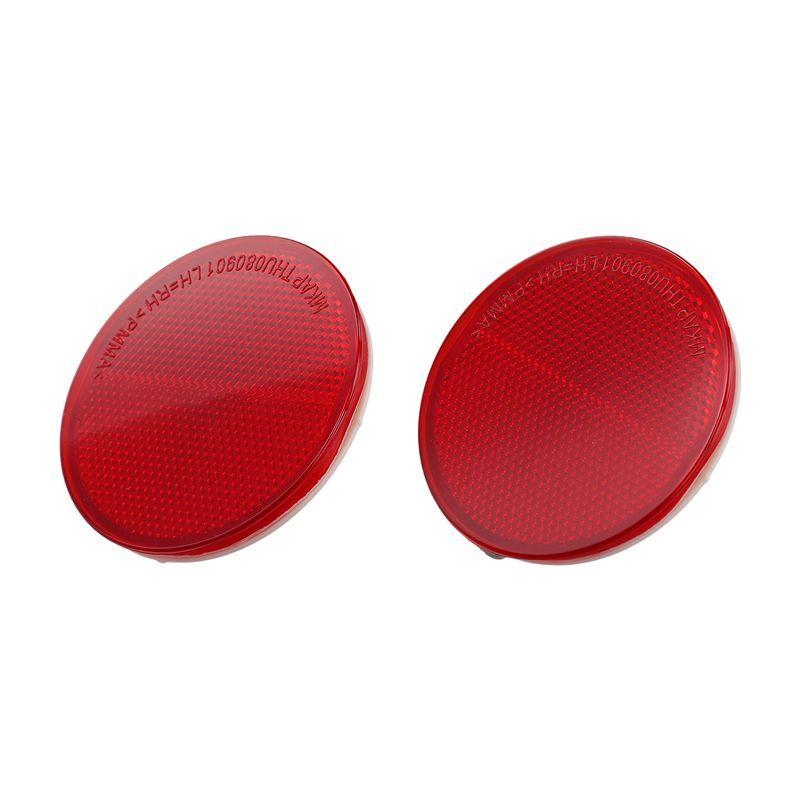 WF-2Pcs Rear Bumper Reflector Rear Bumper Lights For Toyota Corolla Us 2008-2010 Sienna 2011-2014 81910-02030